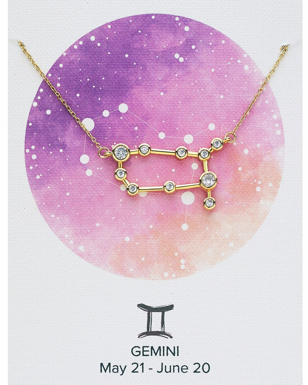 'When Stars Align' Constellation Gold Necklace