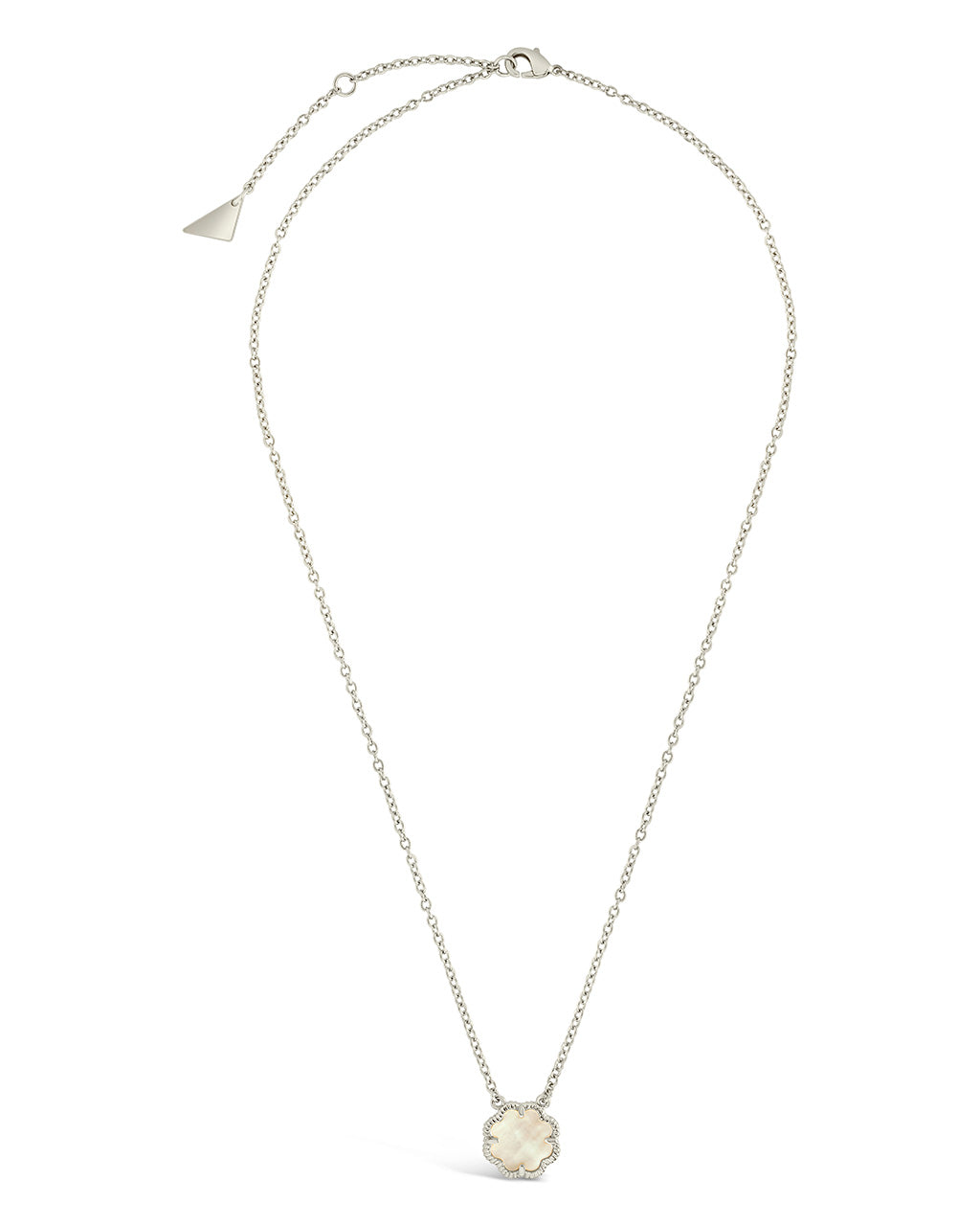 Rose Petal Pendant Gold Necklace