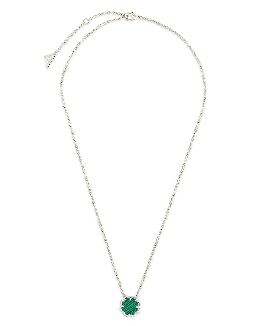 Rose Petal Pendant Gold Necklace