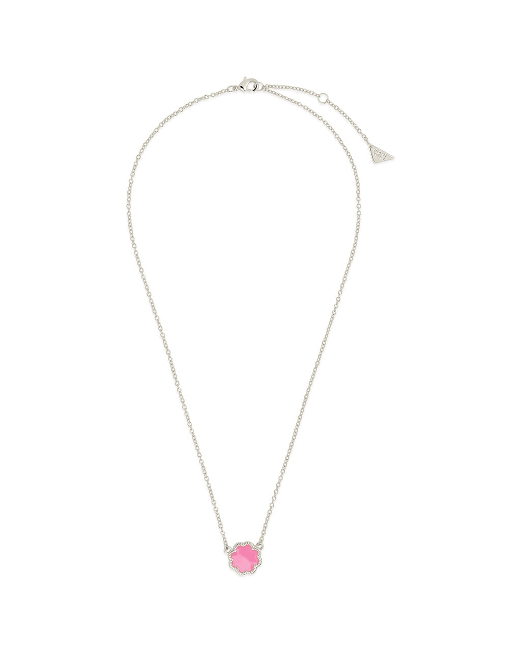 Rose Petal Pendant Gold Necklace
