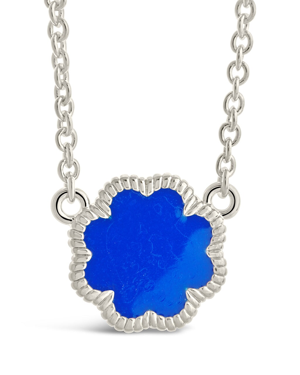 Rose Petal Pendant Gold Necklace