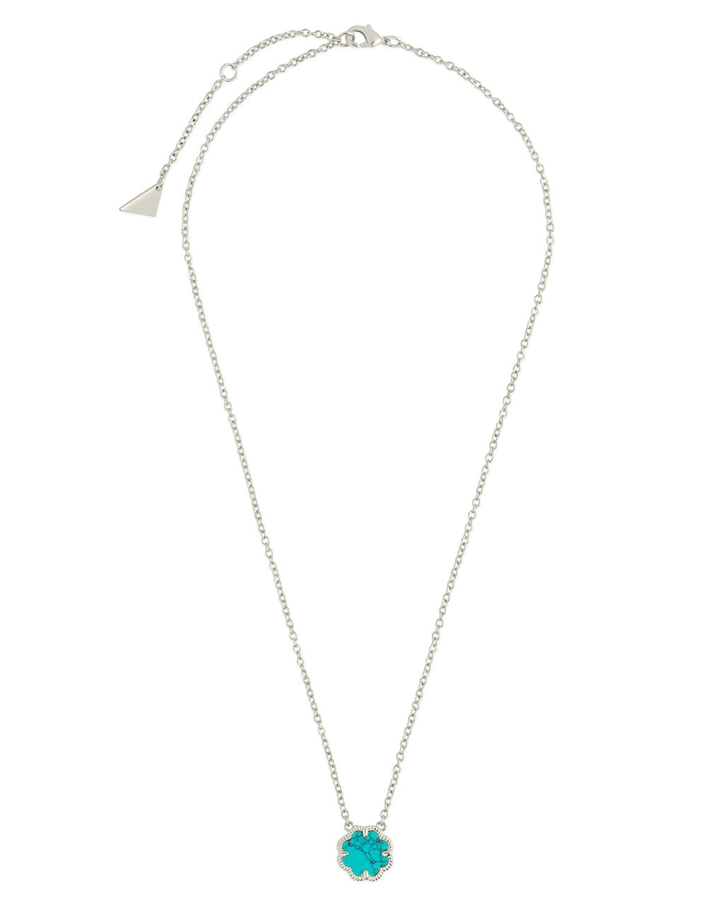Rose Petal Pendant Gold Necklace