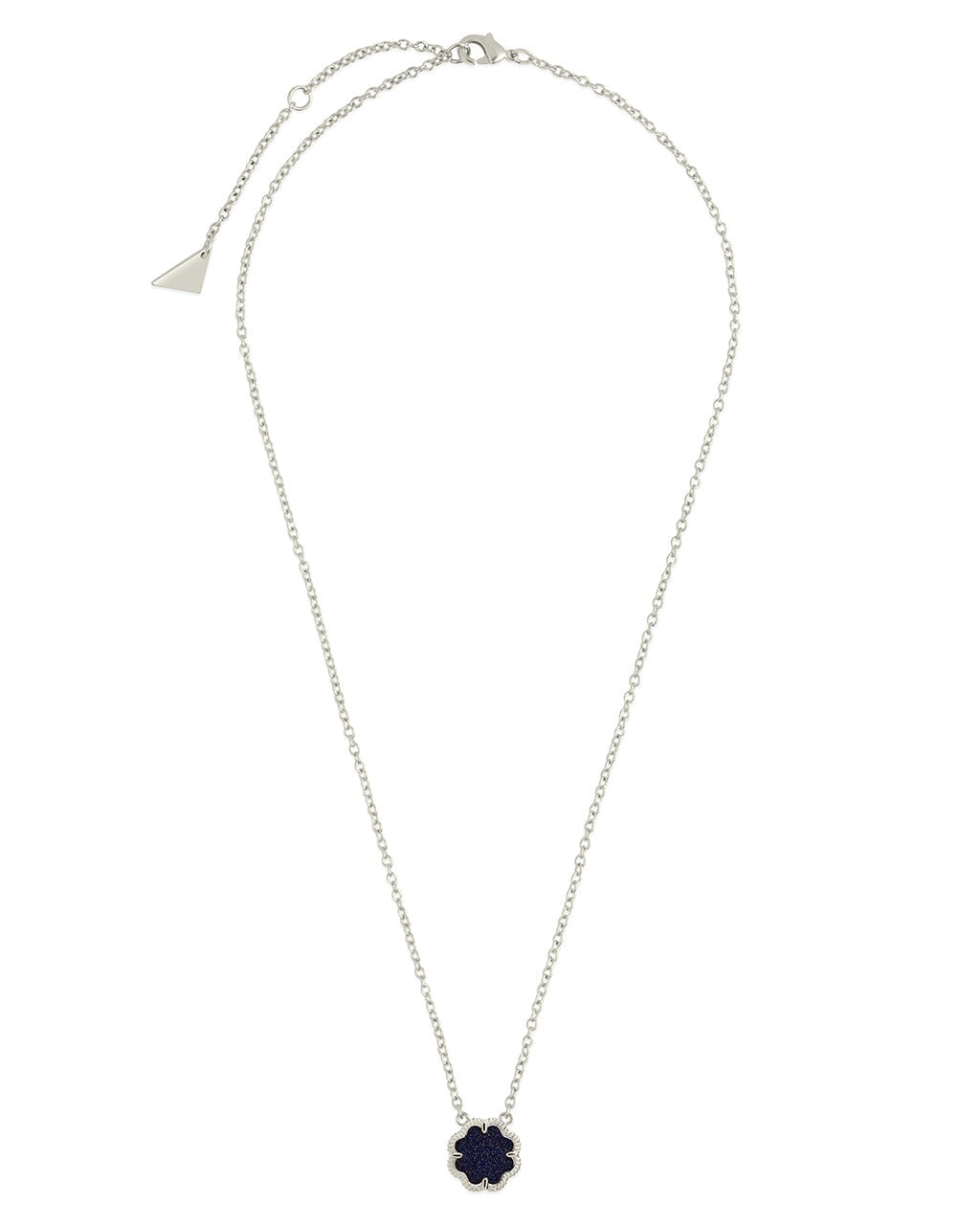 Rose Petal Pendant Gold Necklace